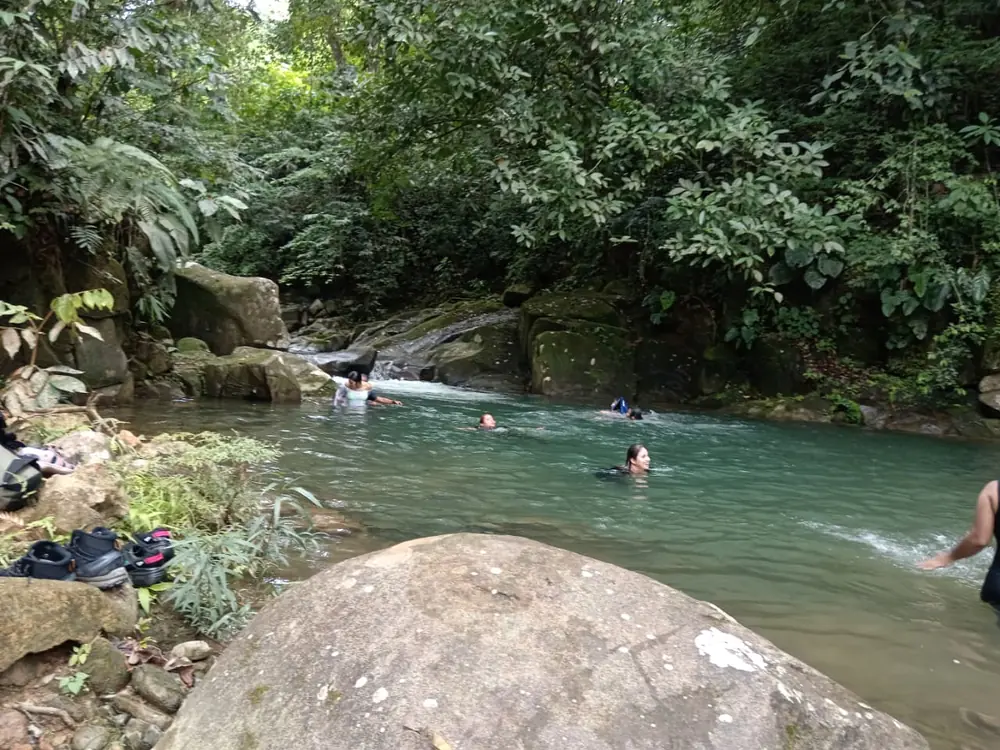 Aguas cristalinas del Río Arenilla