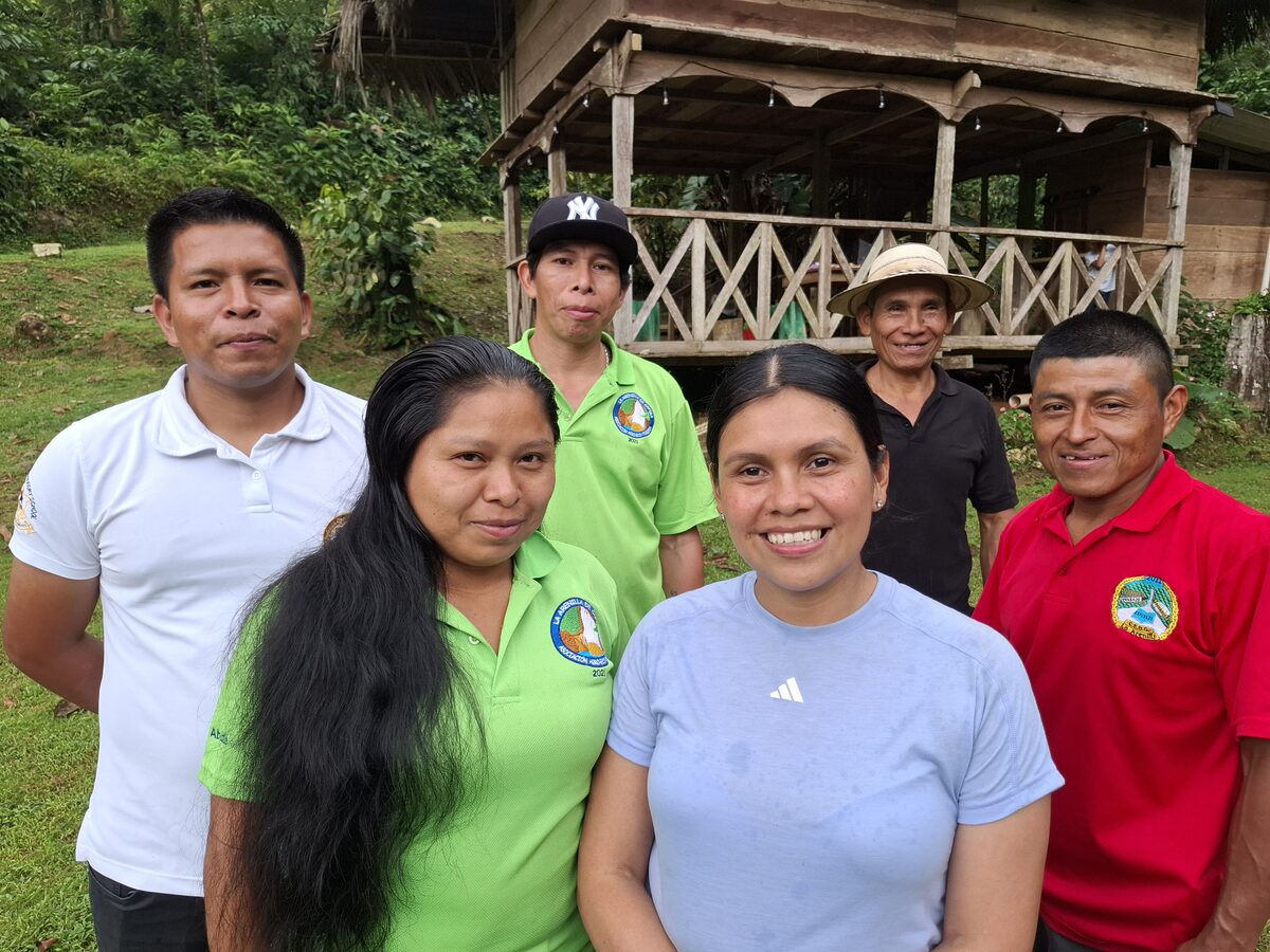 Miembros de la Asociación Agro Eco Turística de La Arenilla reunidos